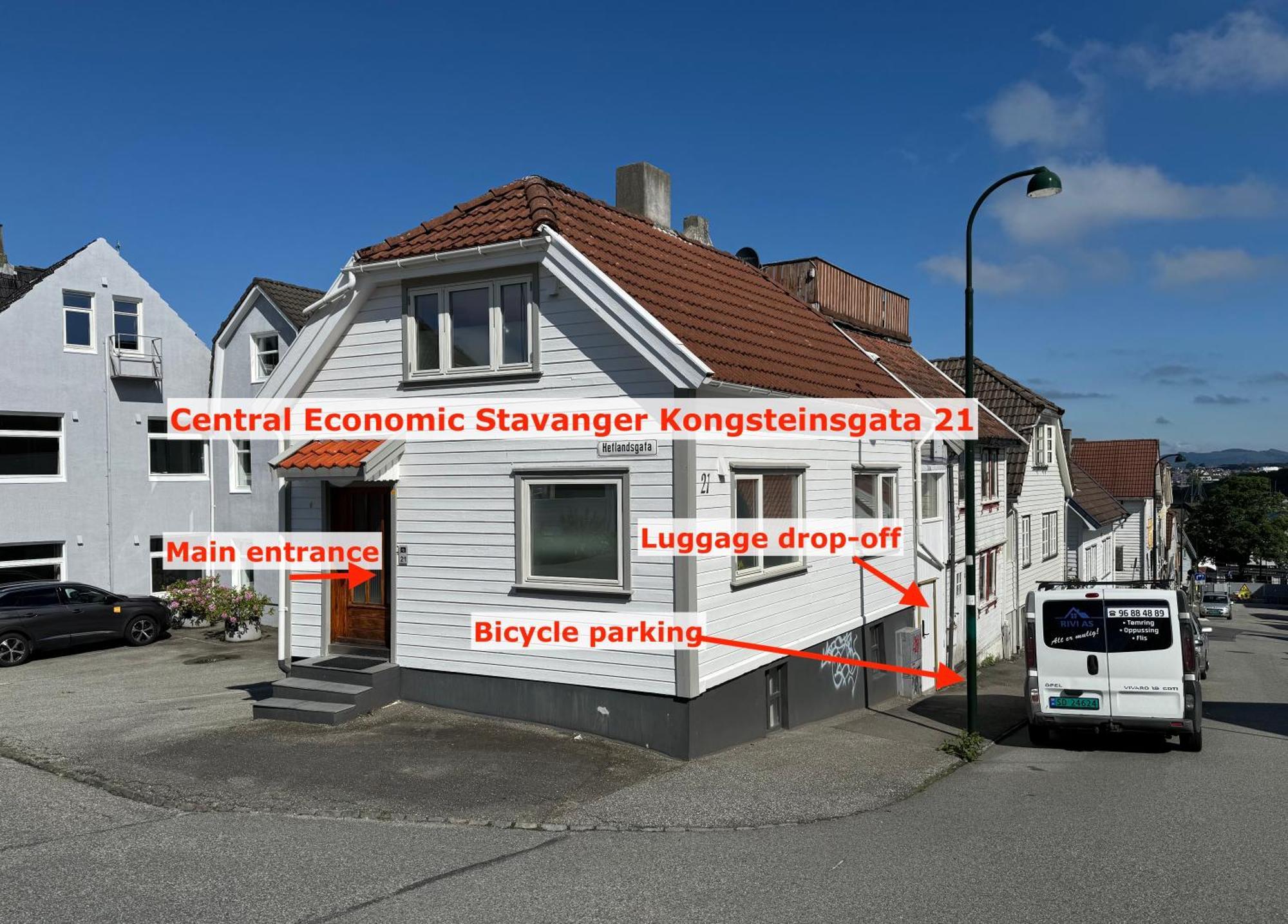 Central Economic Stavanger Kongsteinsgata Dış mekan fotoğraf